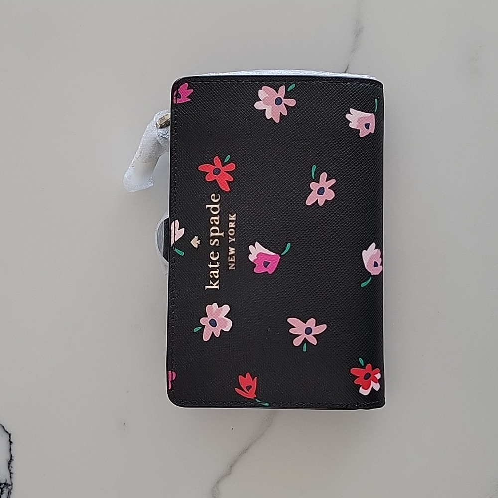 Kate Spade Flowered Small Wallet